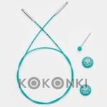 Wymienne żyłki do drutów KnitPro Mindful obrotowe 50 cm