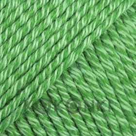 Włóczka Drops Cotton Merino 37 / papuzia zieleń