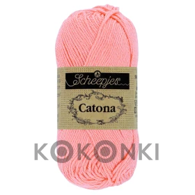 Włóczka Scheepjes Catona 264 / 50 g - jasny koral