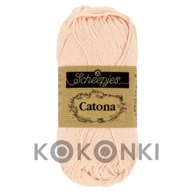 Włóczka Scheepjes Catona 263 / 10 g - płatek brzoskwini
