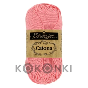 Włóczka Scheepjes Catona 409 / 50 g - delikatna róża
