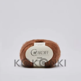 Włóczka Cardiff Prime 128 / mleczna czekolada