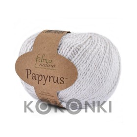 Włóczka Fibranatura Papyrus 229-01 / biel
