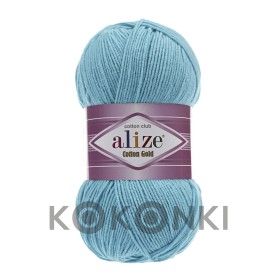 Włóczka Alize Cotton Gold 287 / turkus / 100g