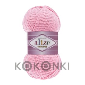 Włóczka Alize Cotton Gold 518 / róż / 100g