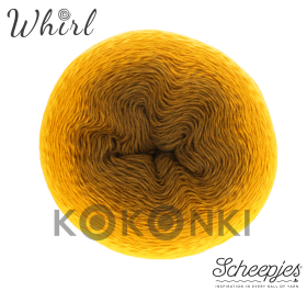 Włóczka Scheepjes Whirl 564 / Golden Glowworm / Ombré Collection