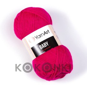 Włóczka YarnArt Baby 8041 / piwonia