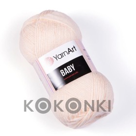 Włóczka YarnArt Baby 854 / łososiowy