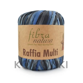 Włóczka Fibranatura Raffia Multi 117-07 / rafia papierowa