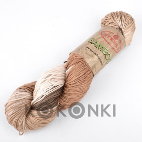 Włóczka Stenli Bamboo 175 / krem / beż / brąz