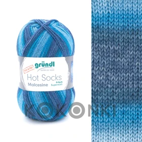 Włóczka skarpetkowa Grundl Hot Socks Malcesine 4-fach 04