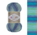 Włóczka Alize Diva Batik 1767