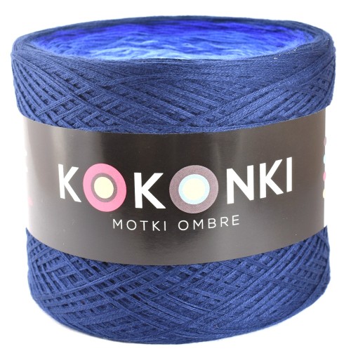 KOKONEK Classic A408 Granat/kobalt/szafir/niebieski/błękit/jasny szary