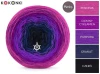 KOKONEK Merino 717 Dreamer - Piwonia/ciemny cyklamen/purpura/granat/czerń
