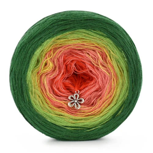 KOKONEK Merino 724 See the colors! - Malachit/jasna zieleń/limetka/jasna malwa/jarzębina