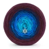 KOKONEK Merino 726 In the end - Burak/wino melanż/granat/chaber/turkus