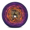 KOKONEK Rare Merino R121 - Granat/ciemny cyklamen/bajeczny róż/pomarańcz/ptysiowy + tęcza burza