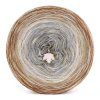 KOKONEK Rare Merino R129 - Toffi/ciemny beż/lniany/szary melanż/średni szary + tęcza pustynia