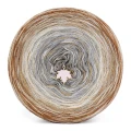 KOKONEK Rare Merino R129 - Toffi/ciemny beż/lniany/szary melanż/średni szary + tęcza pustynia