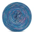 KOKONEK Rare Merino R124 - Petrol II + tęcza rafa koralowa