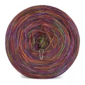 KOKONEK Rare Merino R126 - Burak + tęcza halloween