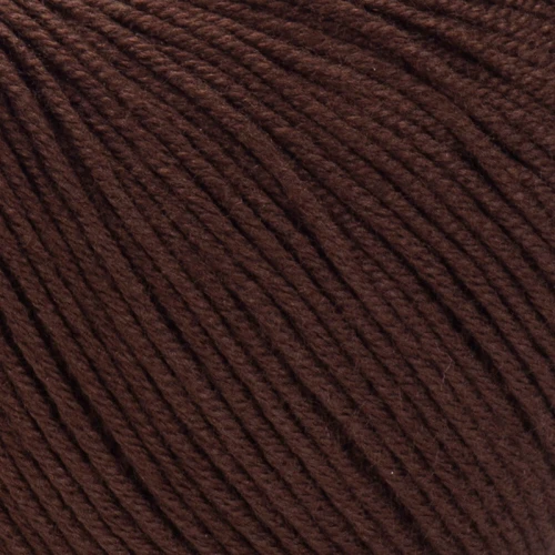 Włóczka YarnArt Baby Cotton 408 / ciemny brąz