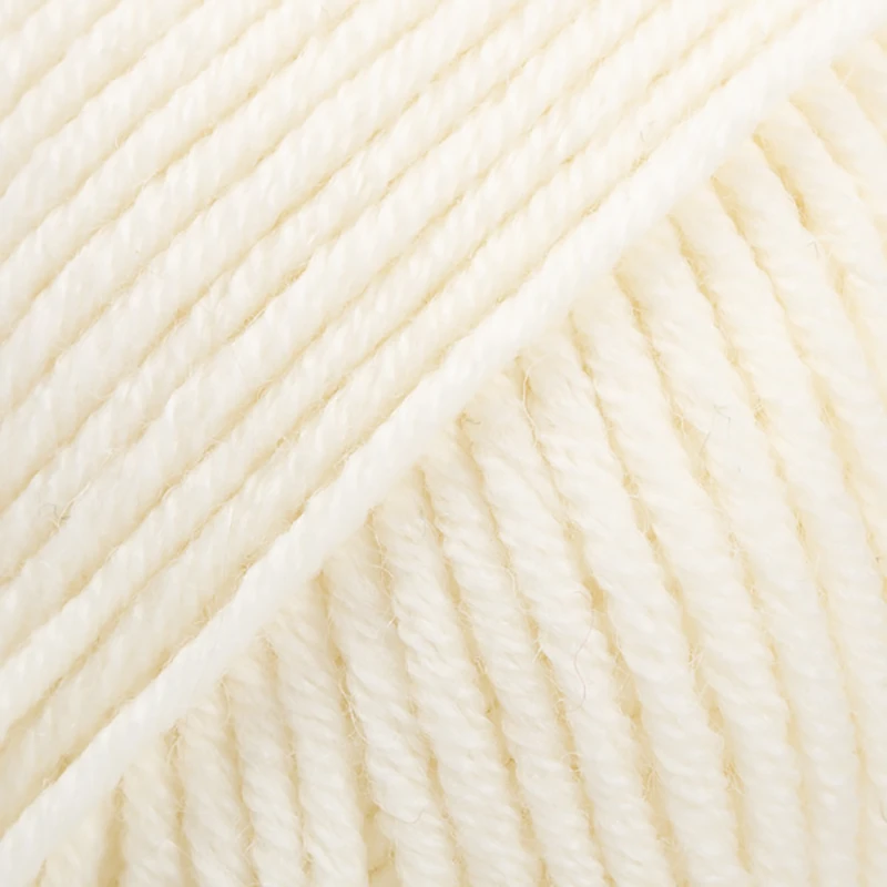 Włóczka Drops Merino Extra Fine 01 / ecru / uni color