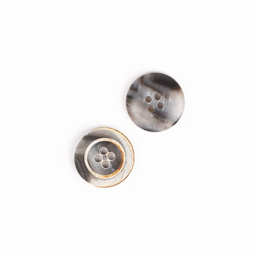 Guzik Drops opalany plastikowy / 18 mm / 623
