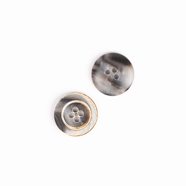Guzik Drops opalany plastikowy / 18 mm / 623