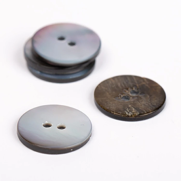 Guzik Drops okrągły promień księżyca muszla / 20 mm / 614