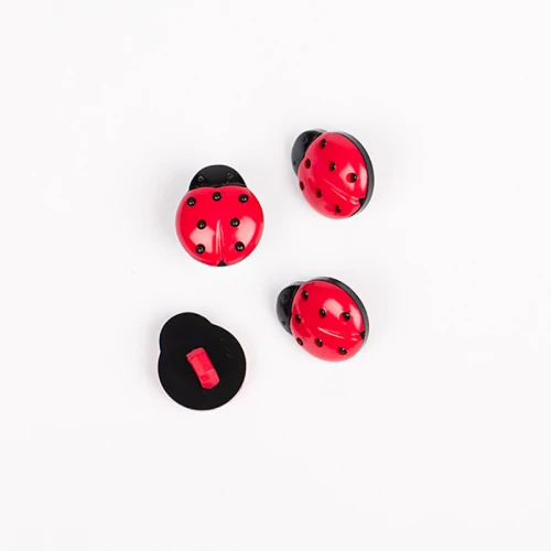 Guzik Drops biedronka plastikowy / 14 mm / 550