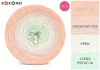 KOKONEK Classic B222 Peach Fuzz 4 - Brzoskwinia/łososiowy róż/krem/jasna pistacja