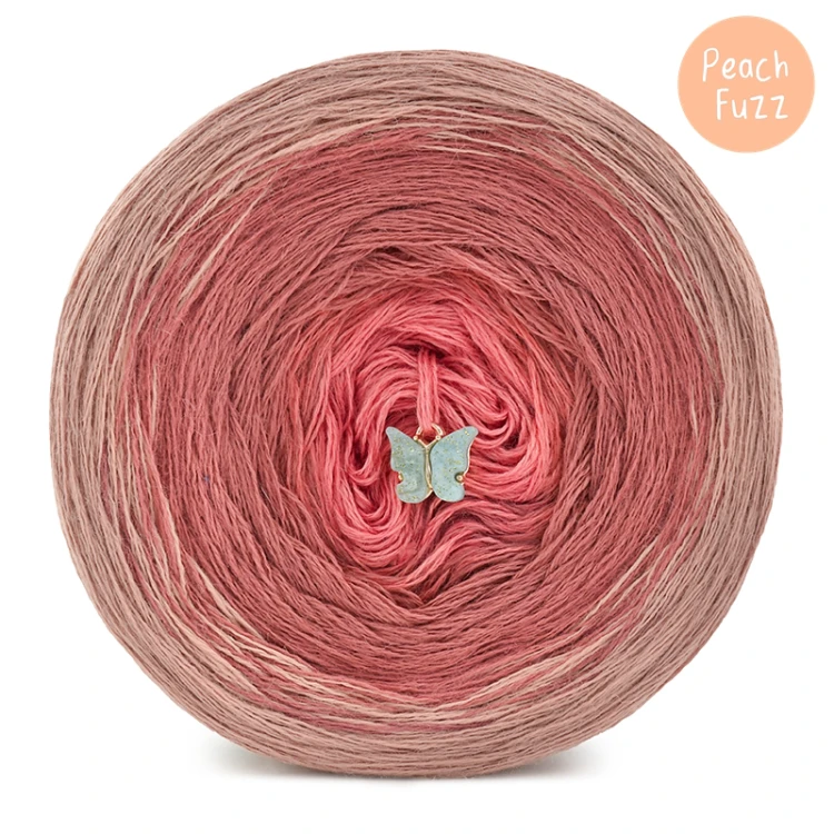 KOKONEK Merino 786 Peach Fuzz 2 - Zgaszona morela/malwa/jasna malwa