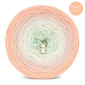 KOKONEK Classic B222 Peach Fuzz 4 - Brzoskwinia/łososiowy róż/krem/jasna pistacja