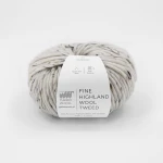 Włóczka Gabo Wool Fine Highland Wool Tweed T100 / naturalny