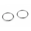 Ogniwko / kółko metalowe / platyna / 12 mm / ~50 szt. / 20 g / 840850