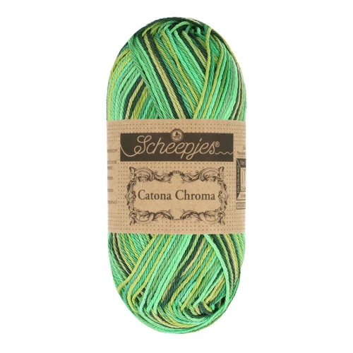 Włóczka Scheepjes Catona Chroma 015 / 50 g - Grassland