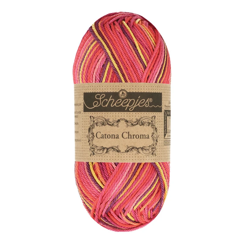 Włóczka Scheepjes Catona Chroma 016 / 50 g - Sunrise