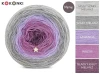 KOKONEK Merino 788 Twinkle twinkle - Jasny szary melanż/szary melanż/lawenda/wrzos/blady fiolet melanż