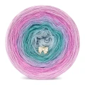 KOKONEK Merino 794 Sparkle - Jasny róż/chłodny róż/lawenda/patyna/lodowy błękit