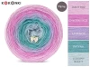 KOKONEK Merino 794 Sparkle - Jasny róż/chłodny róż/lawenda/patyna/lodowy błękit