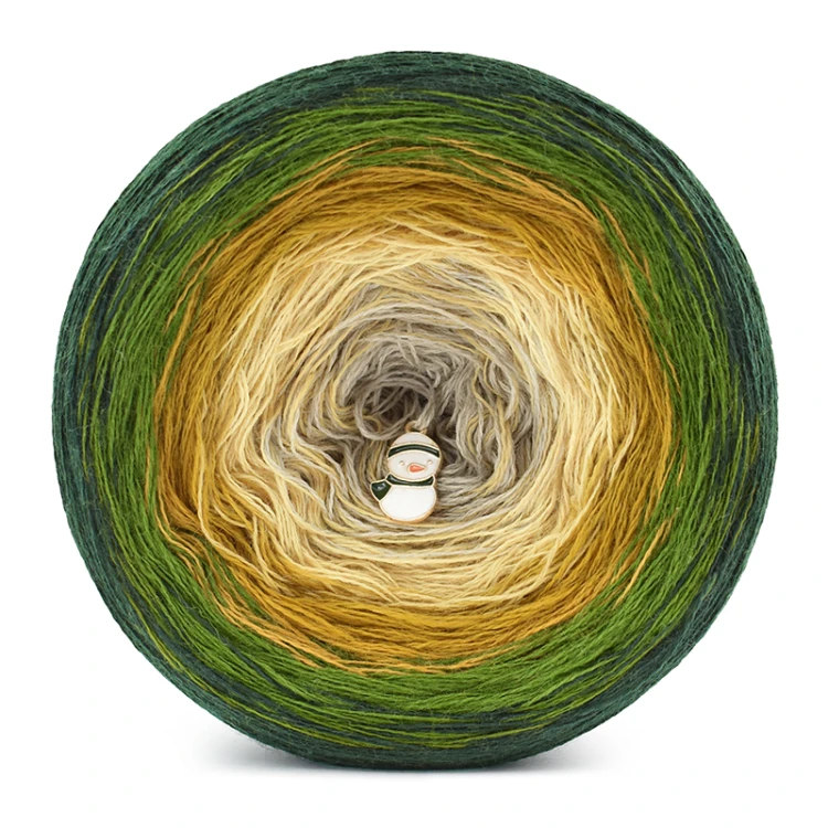 KOKONEK Merino 797 Countdown - Butelkowa zieleń/paproć/musztarda/ptysiowy/safari