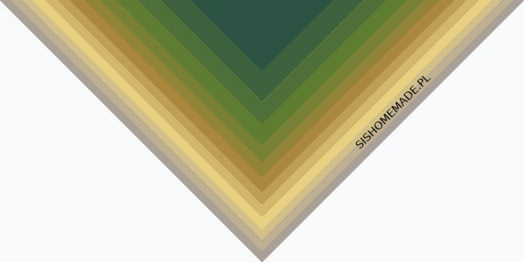 KOKONEK Merino 797 Countdown - Butelkowa zieleń/paproć/musztarda/ptysiowy/safari