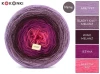 KOKONEK Merino 798 Rocket Girl - Ametyst/blady fiolet melanż/wino melanż/jeżyna/bajeczny róż