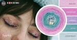 KOKONEK Merino 794 Sparkle - Jasny róż/chłodny róż/lawenda/patyna/lodowy błękit