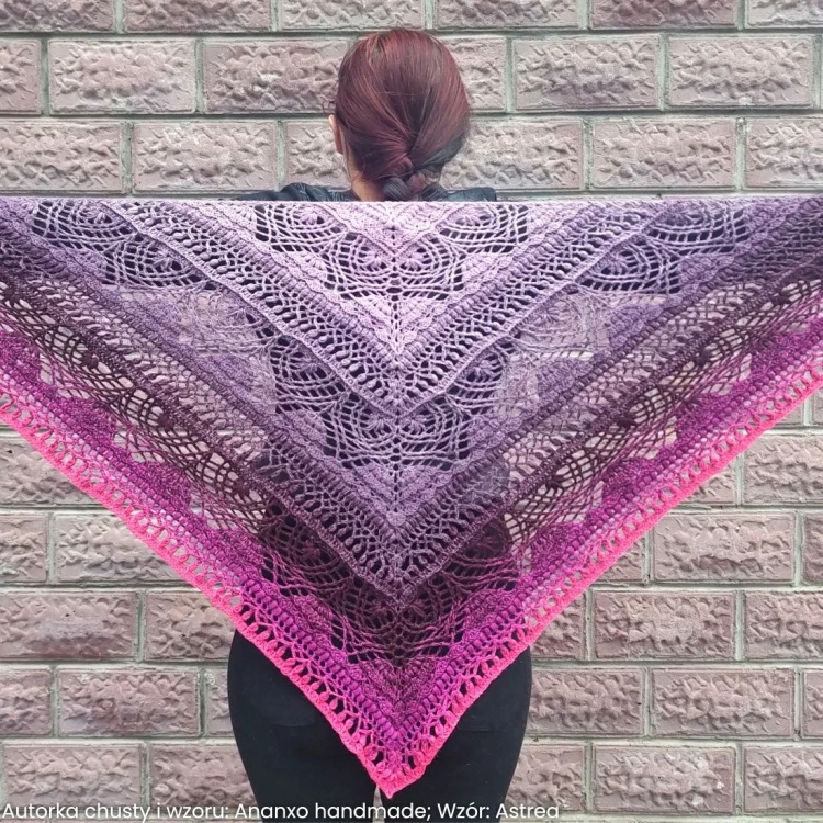 KOKONEK Merino 798 Rocket Girl - Ametyst/blady fiolet melanż/wino melanż/jeżyna/bajeczny róż