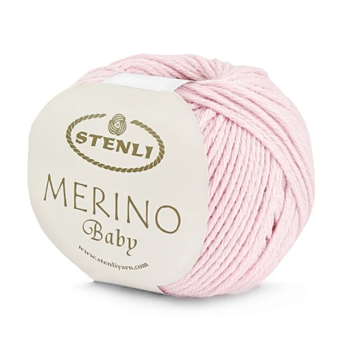 Włóczka Stenli Merino Baby 391 / pastelowy róż