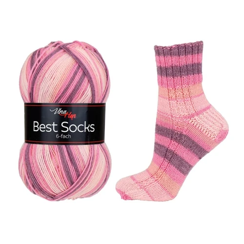 Włóczka skarpetkowa Vlna-Hep Socks Best 6-fach / 7361