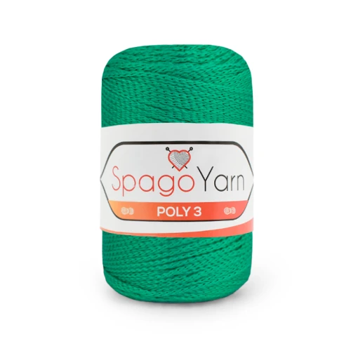 Sznurek Spagoyarn Macrame Poly3 1,5mm 175 / absynt