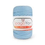 Sznurek Spagoyarn Macrame Poly3 1.5mm 220 / błękit